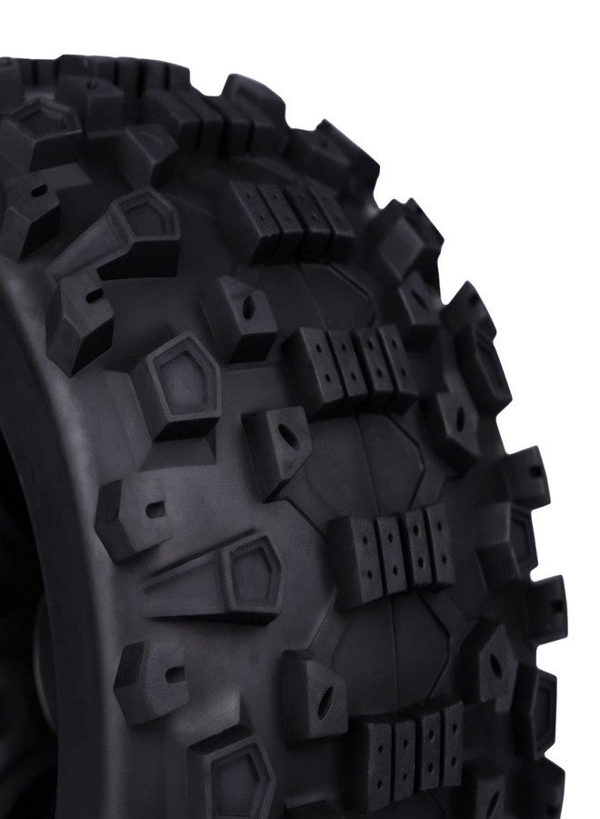 Aimrock 17mm Hex 3.8 RC Wheels and Tires Pre-glued Combo for 1/10 Traxxas Maxx Tmaxx E-Revo Revo 3.3 1/8 Arrma Kraton Outcast Notorious 6S Redcat RC Monster Truck Off-Road Car, Set of 4 - Image 4